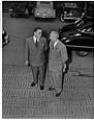 Image of Dr. Ralph Bunche talking with Governor Langlie, Seattle, July 7, 1949