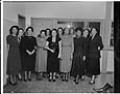 Image of Members of En Avante Social Club posing together, Seattle, circa 1949