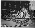 Image of Women riding in East Union Seafair parade, Seattle, circa 1953