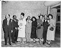Image of Group posing at Esquire dance, Seattle, April 9, 1950