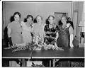 Image of Five NACWC members at biennial convention, Seattle, August 1948
