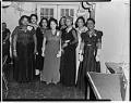Image of NACWC convention delegates in formal attire, Seattle, August 1948