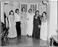 Image of NACWC convention delegates in formal attire, Seattle, August 1948