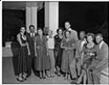 Image of Group posing at a party, Seattle, circa 1953