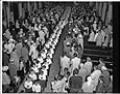 Image of First Communion procession at St. Joseph's Church, Seattle, circa 1953