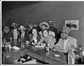 Image of Patrons at bar at a beer parlor, Seattle, circa 1953