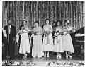 Image of Contestants for Mardi Gras Queen, Seattle, July 30, 1950