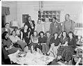 Image of Guests at Fran & Bob Patty's wedding shower, Seattle, February 20, 1950