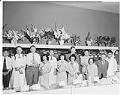 Image of Grand opening of the First Hill Food Center, Seattle, circa 1950