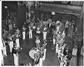 Image of Marching band at the U.S. Post Office convention, Seattle, 1950
