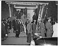 Image of Military funeral, Seattle, 1949