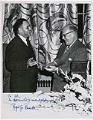 Image of Ralph J. Bunche at an award ceremony, July 7, 1949