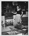 Image of Woman with an aquarium, Seattle, circa 1955