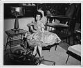 Image of Woman with an aquarium, Seattle, circa 1955