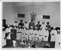 Image of Graduation ceremony at Bethel A.M.E. church, Seattle, circa 1954
