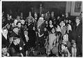 Image of Santa Claus and group of children, circa 1954