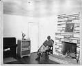 Image of Unidentified man in a chair, circa 1958