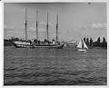 Image of Sailing yacht Fantome in Portage Bay, Seattle, circa 1954