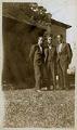 Image of Jimmy, Ed, and Wayne Adams outside their home, Seattle, 1928