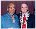 Image of Samuel McKinney and Mark Emmert, Seattle, 2007