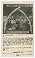 Image of Ye Olde Curiosity Shop advertising card, 1915