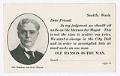 Image of Vote for Ole Hanson postcard, 1918