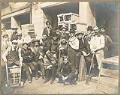 Image of M. Seller Co. employees posing outside store, Seattle, 1910