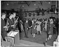 Image of Women and servicemen dancing at the Naval Reserve Armory, Seattle, December 1942