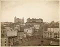 Image of Columbia St., looking east from 3rd Ave., Seattle, circa 1890
