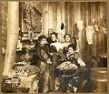 Image of Theodore Wernecke and employees inside fur store, Seattle, circa 1898