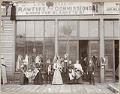 Image of Exterior of C.T. Wernecke fur store, Seattle, circa 1897