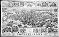 Image of Photo of map of Seattle before fire, 1889