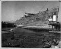 Image of Derelict ship Bering on Shilshole Bay, Seattle, January, 1957