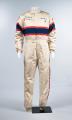 Image of Racing suit worn by Don Due for limited hydroplane racing, ca. 1970s