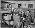 Image of Servicewomen playing cards at Jefferson Park recreation center, Seattle, September 1943