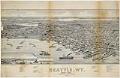 Image of Bird's Eye View of the City of Seattle, Washington Territory, 1884