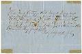 Image of Marriage certificate for David Denny and Louisa Boren, January 23, 1853