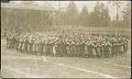 Image of UW student activity at Denny Field, Seattle, circa 1910