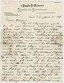 Image of Letter from Henry McClure after Great Seattle Fire, June 7, 1889