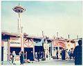 Image of Stores at Boulevards of the World, Seattle World's Fair, 1962