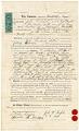 Image of Warranty Deed from John W. Maple and wife to Martin Cavanaugh, August 26, 1872