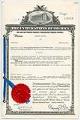 Image of Eddie Bauer's patent for boots, August 11, 1942