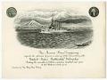 Image of Invitation to USS Nebraska launching on October 7, 1904