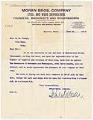 Image of Invitation to USS Nebraska keel laying ceremony on July 4, 1902