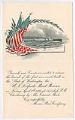 Image of Invitation to USS Rowan launching on April 8, 1898