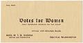 Image of Missouri Hanna business card, circa 1910