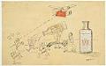 Image of Cartoon drawing advertising Weed's pharmaceutical products, Seattle, circa 1920