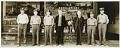 Image of U.S. Post office employees in front of Interbay Station, Seattle, August 9, 1935