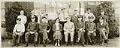 Image of U.S. Post office employees in front of Georgetown Station, Seattle, August 12, 1935