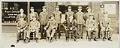 Image of U.S. Post office employees in front of Queen Anne Station, Seattle, August 18, 1935